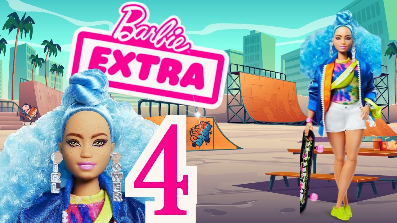 Unboxing & Review Barbie Extra 4 #barbie #mattel #colector #juguetes #doll #muñecas #barbieextra