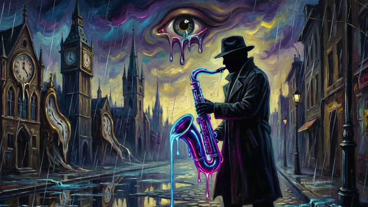 SILENT RAIN 🌧️🎷 | The 5 Minute Gothic Masterpiece | Spoken Word & Dark Wave 80s