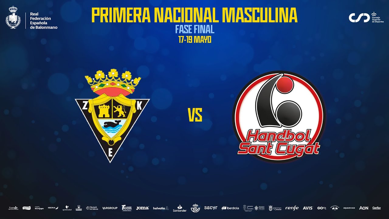 Fase Final #PriemraNac | AMENABAR ZARAUTZ Z.K.E. : HANDBOL SANT CUGAT