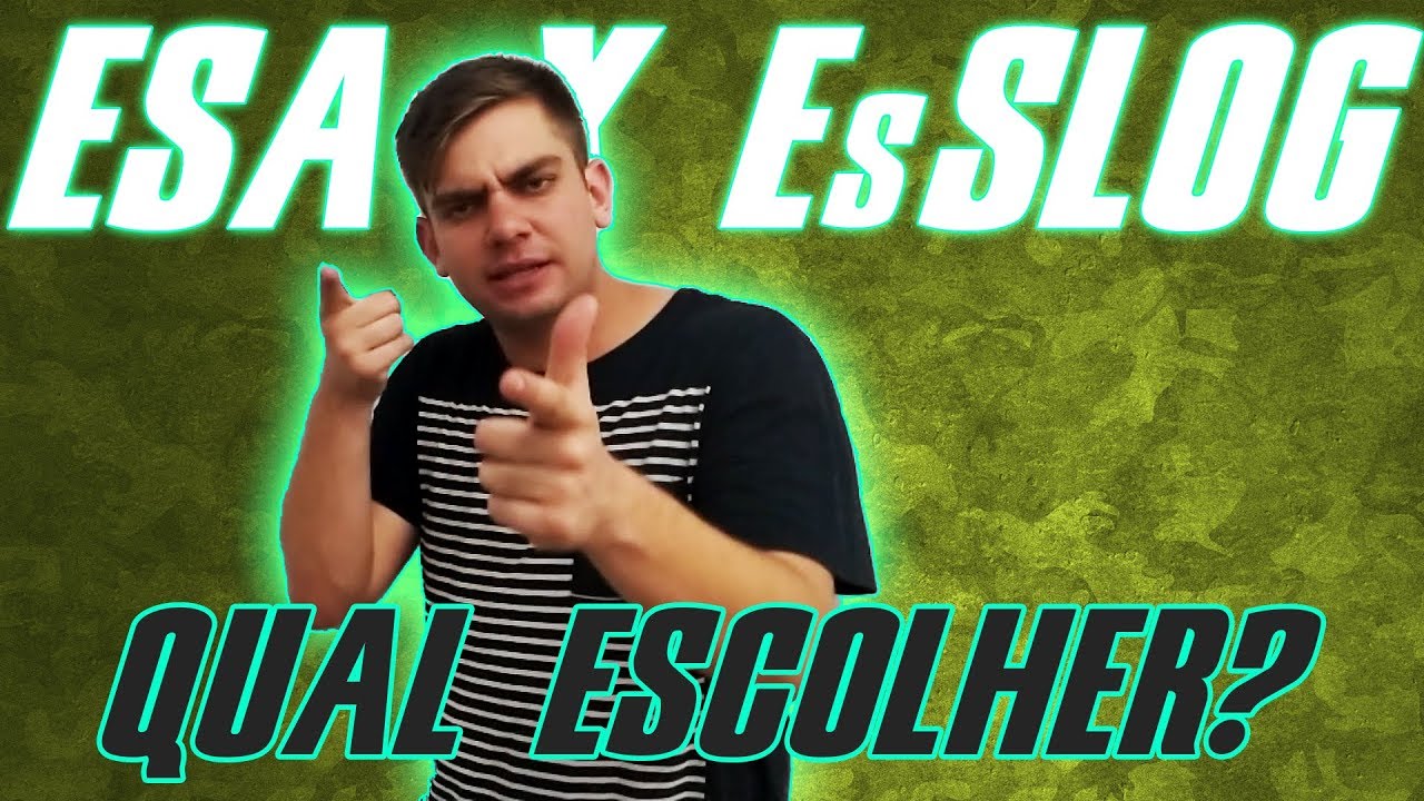 ESA ou EsSLOG ? Saiba a DIFERENÇA [ Eu Militar ]