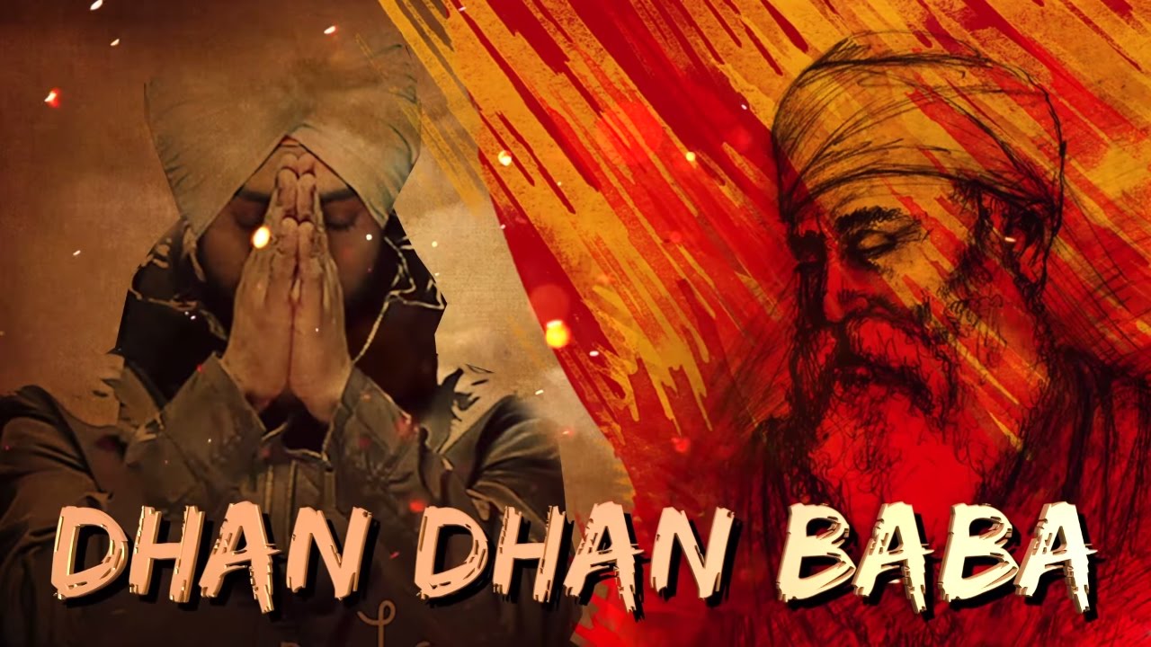DILJIT DOSANJH : DHAN DHAN BABA ( Lyrical Video ) || Punjabi Brand New Songs