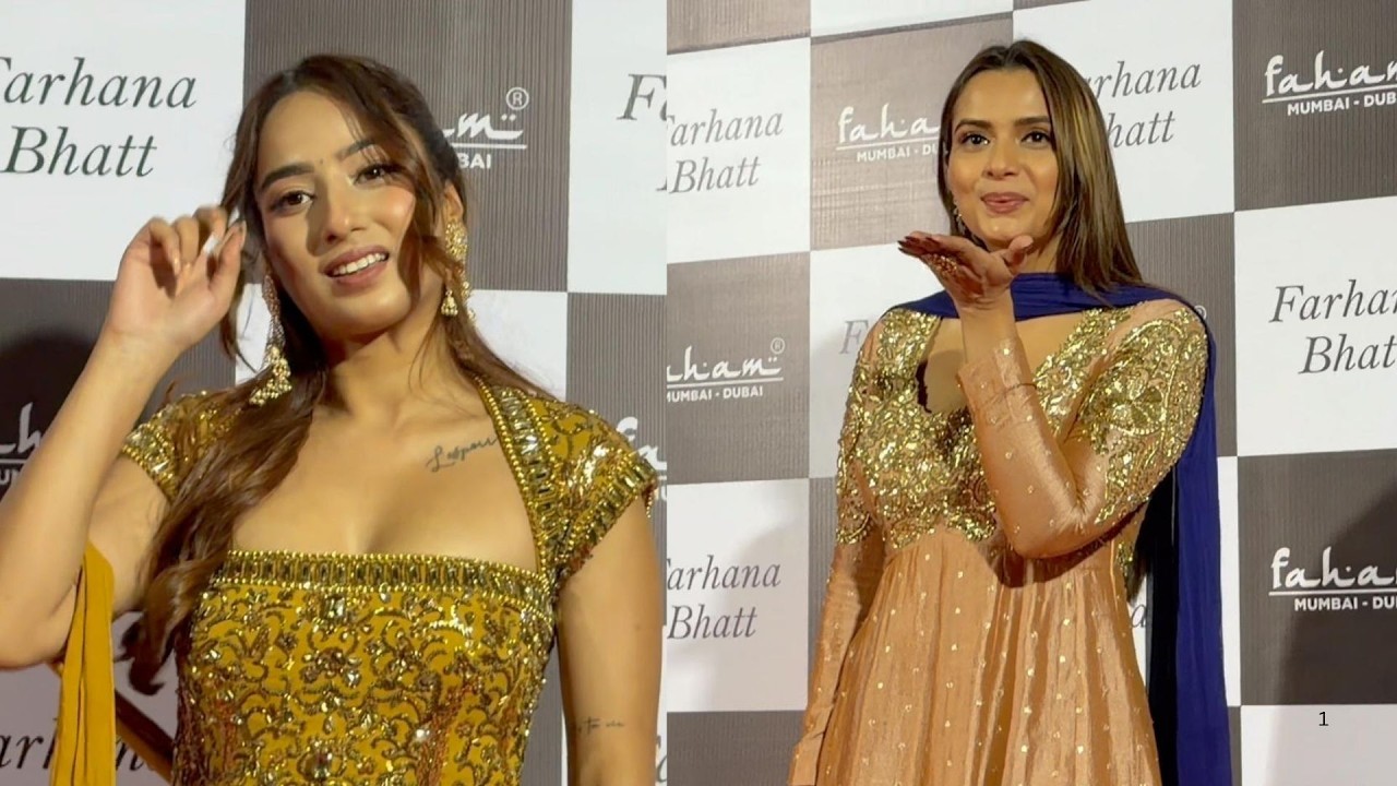 Sara Arfeen Khan, Umar Riaz At The Iftaar & Birthday Celebration Of Farrhana Bhatt