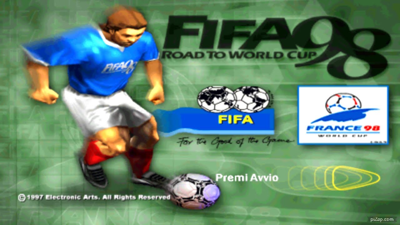 FIFA:Road To World Cup 98-PS1 (ITA) Milan VS Inter (Telecronaca:Massimo Caputi e Giacomo Bulgarelli)