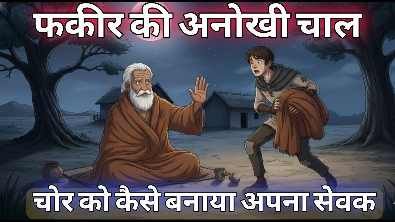 फकीर की अनोखी चाल: चोर को कैसे बनाया अपना सेवक ?  कहानी आत्मविश्वास की I Hindi Stories