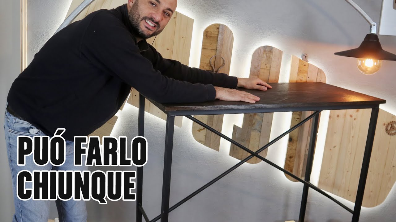Tavolino in ferro FAI DA TE industrial style: alla portata di tutti
