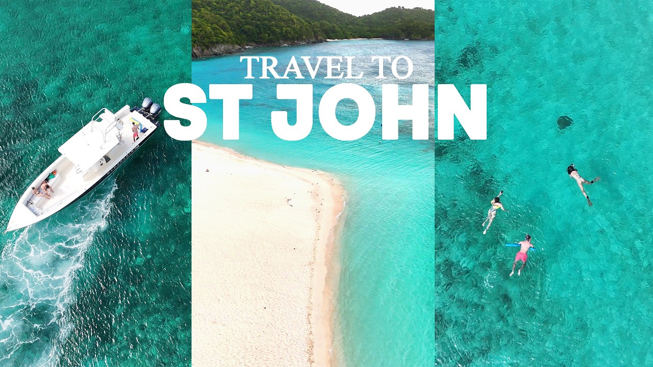 9 Year Old's First Snorkeling Adventure in St. John USVI | Most Beautiful Beach in the U.S.!