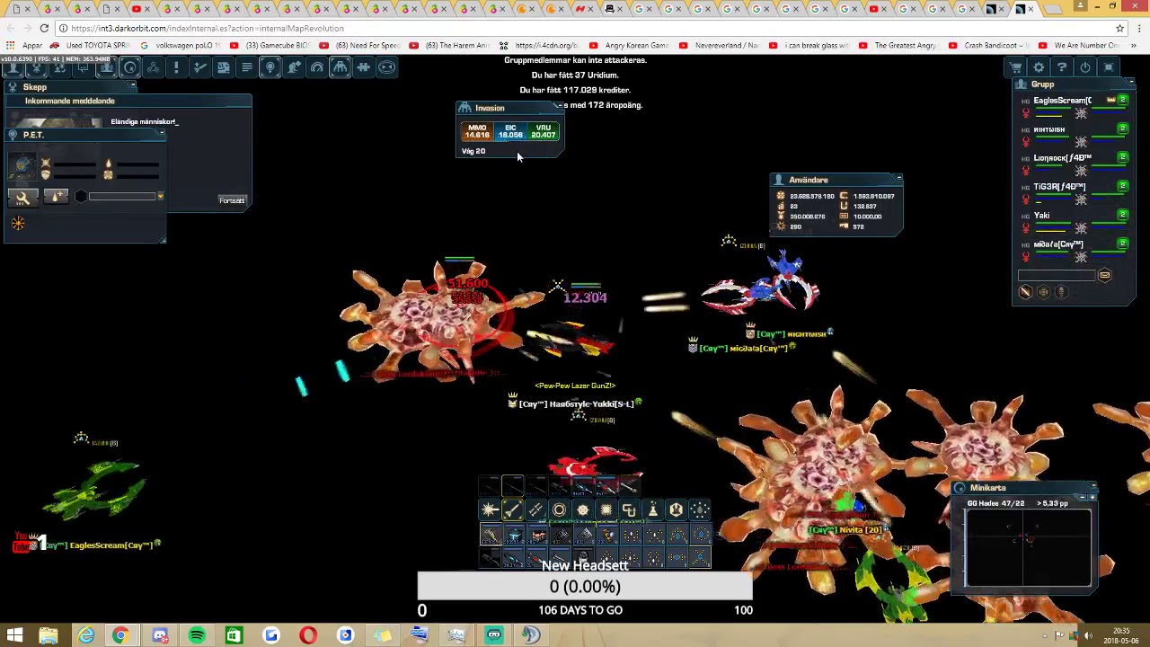 Darkorbit Cry Hitac