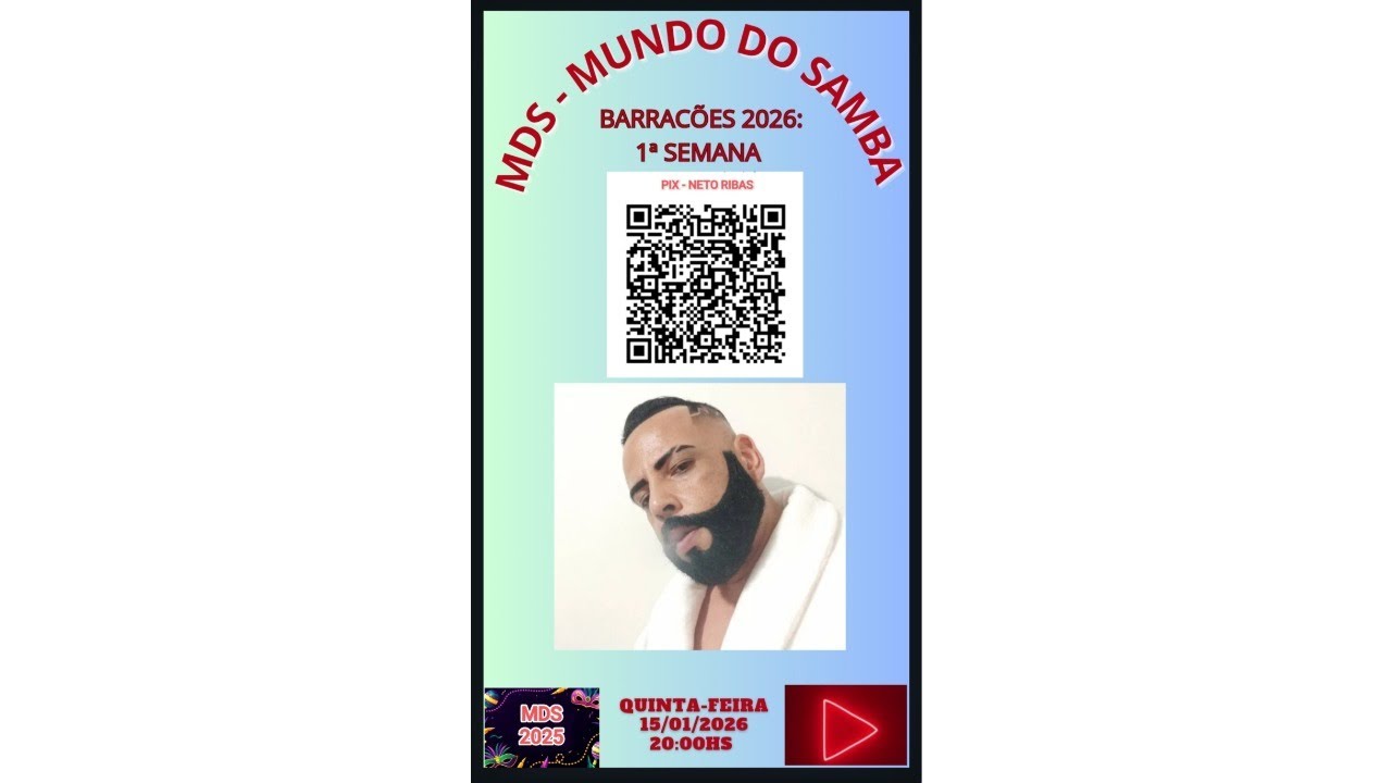 MDS CARNAVAL 2026 - BARRAC&Otilde;ES: 1&ordf; SEMANA - NETO RIBAS!
