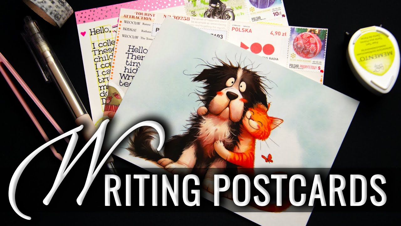 POSTCROSSING | Writing & Decorating Postcards | #42