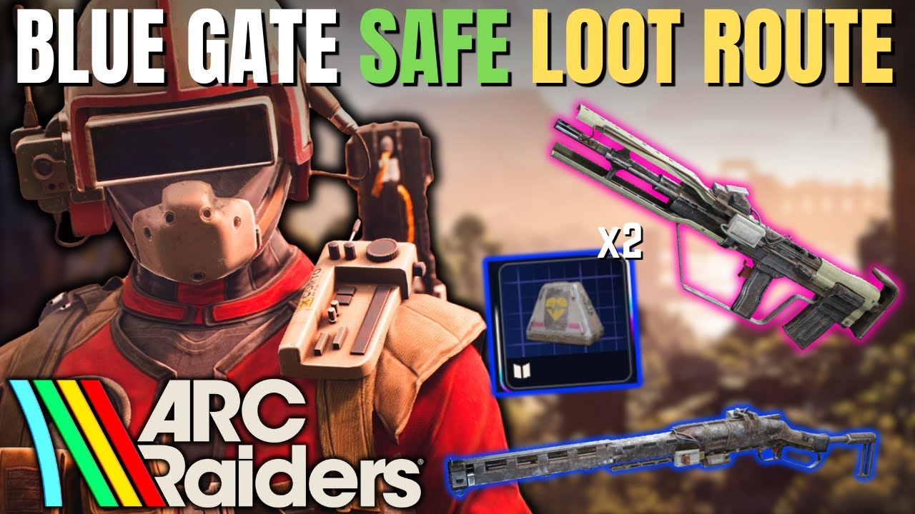 INSANE Blue Gate SOLO Loot Run Guide in Arc Raiders! EPIC Blueprints & RARE Weapons