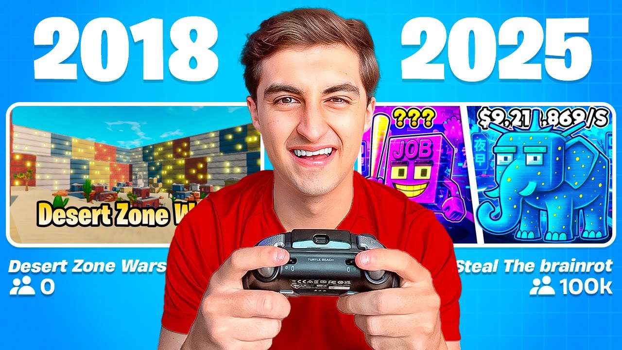 Jugué 8 AÑOS de CREATIVO en 1 Vídeo