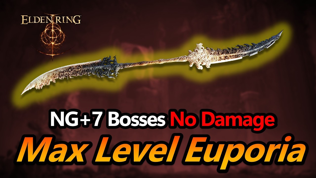 Euporia Max Level Build | NG+7 Bosses No Hit | Elden Ring | 1.16 ver