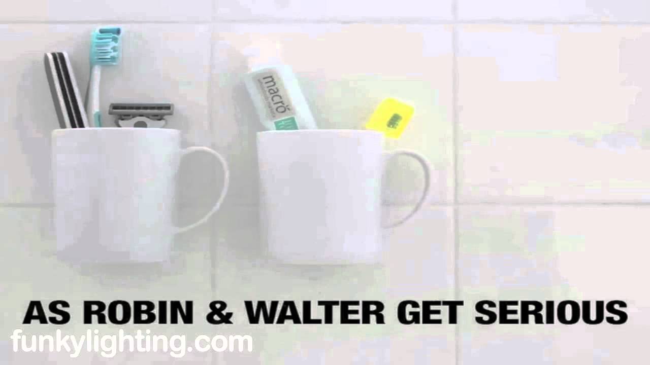 Suction Cup Holder Designer Wall Mounted Storage By Bud