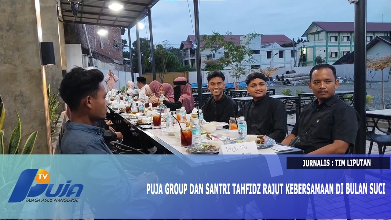 Puja Group dan Santri Tahfidz Rajut Kebersamaan di Bulan Suci