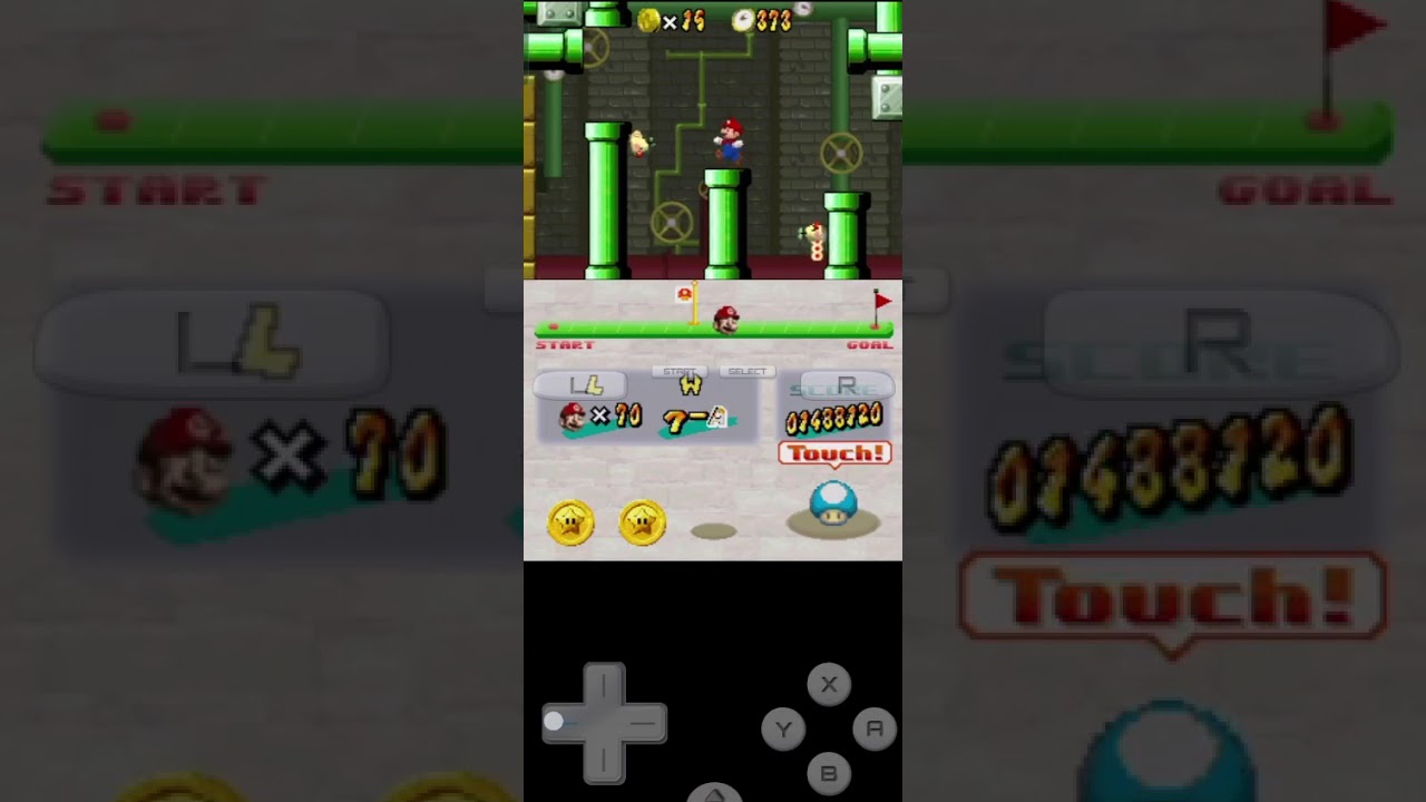 New Super Mario Bros DS Alpha Replica Version 3.0 Mario In W7-A
