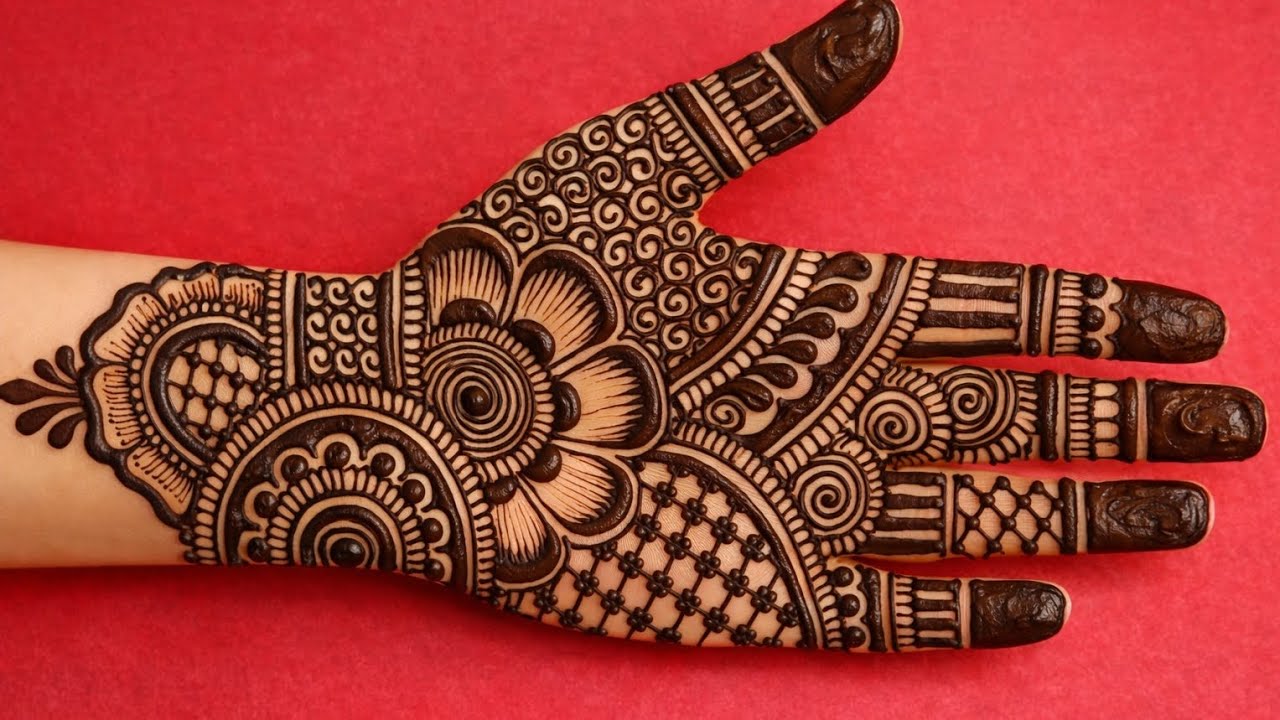 Simple beautiful front handmehndi design | easy unique front mehandi design | mehandi design 2026