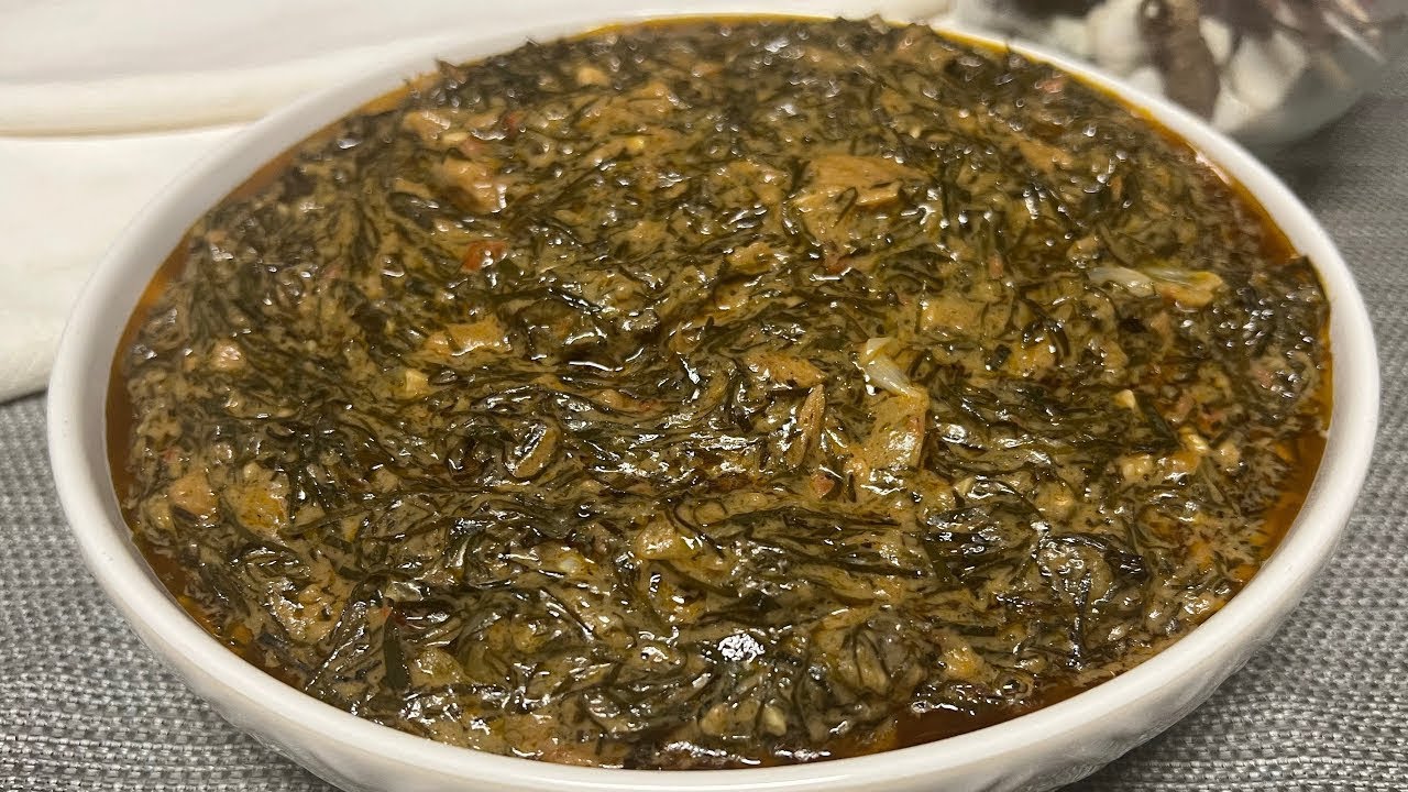 Recette Congolaise || Fumbwa || Eru || okazi || Trés délicieux 