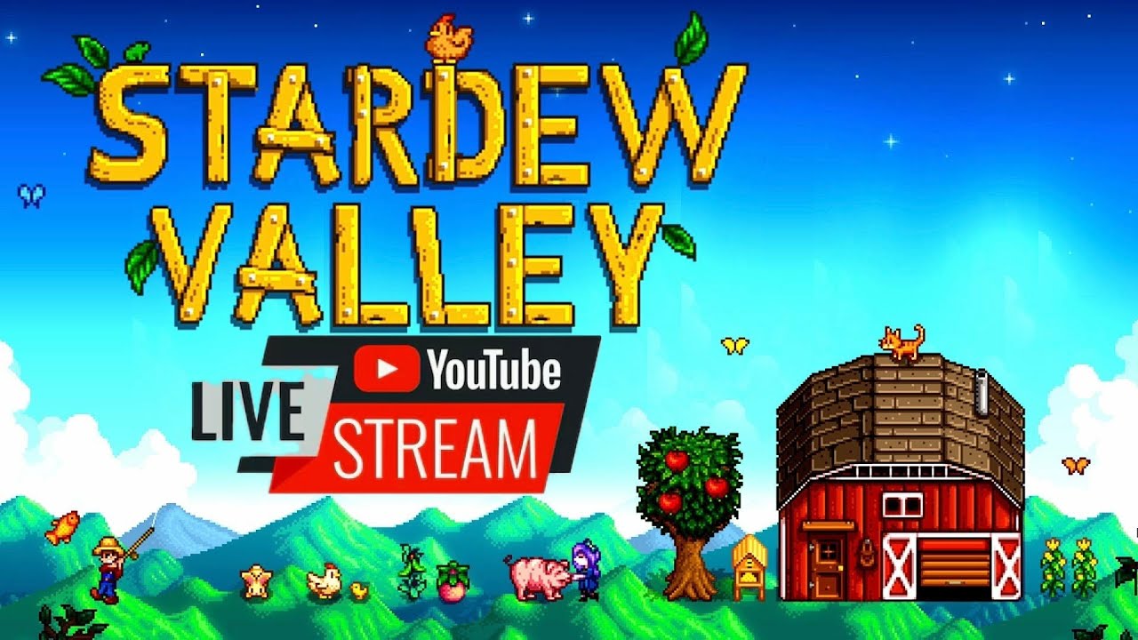 LIVE🔴 Day 3 Playing Stardew Valley 🌞 First Summer Begins is Almost Here!