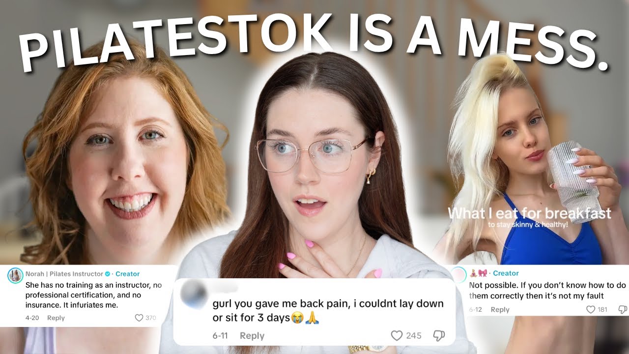 Certified Pilates Instructor is FED UP with This TikTok “Pilates” Influencer