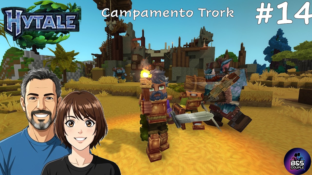 Hytale: Jugando Juntos❤️  Campamento Trork #14