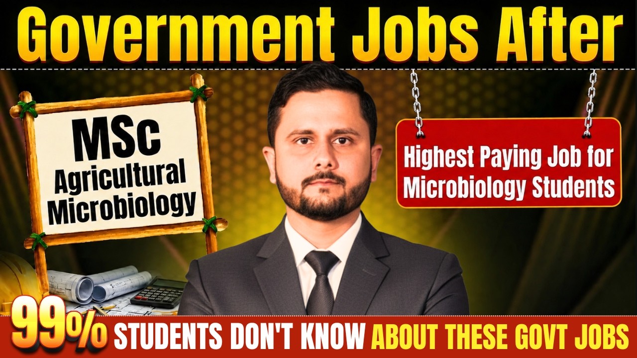 Government Jobs After M.Sc. Agricultural Microbiology | Career Scope, Salary & Job Opportunities