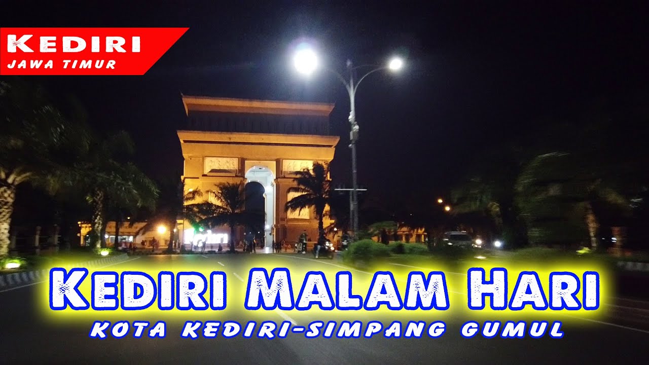 Keliling Kediri Malam Hari, Alun-alun Kota ke Simpang Gumul