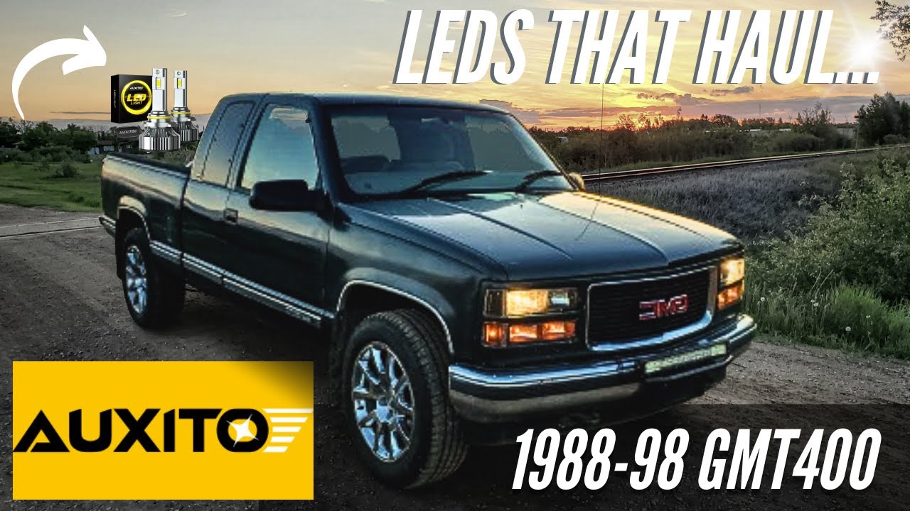 AUXITO 9005 Bulbs Review // GMT400 Best LED Headlights