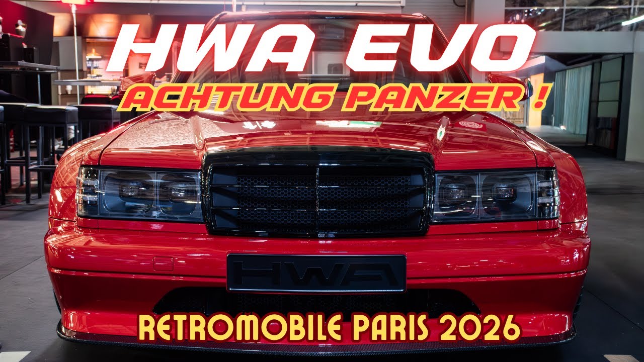 HWA EVO : LE RESTOMOD QUI CROISE LA MERCEDES 190E EVO2 ET LE DTM !