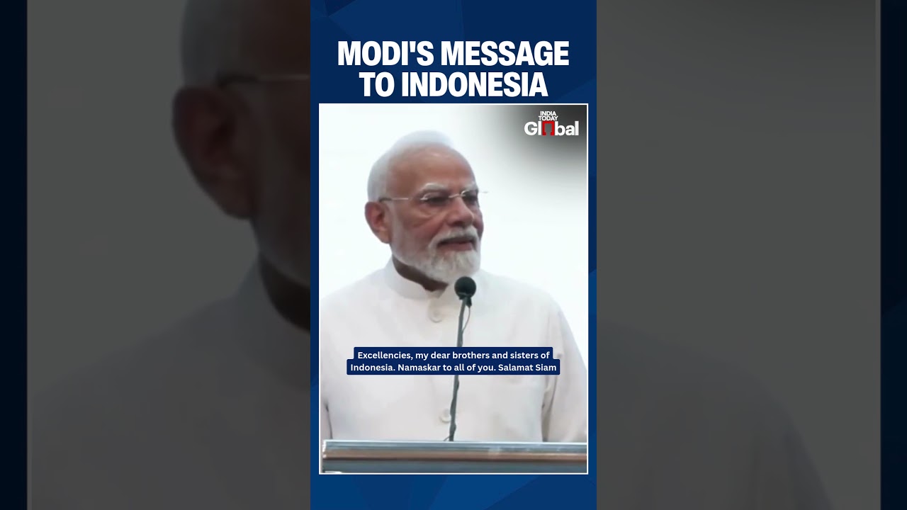 PM Modi Calls India the 'Mother of Democracy' in Indonesia Parliament, Thanks Jakarta for Welcome