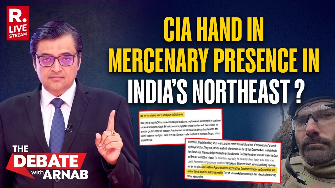 Debate With Arnab LIVE: What Are Ukrainian & US Mercenaries Doing In Northeast?