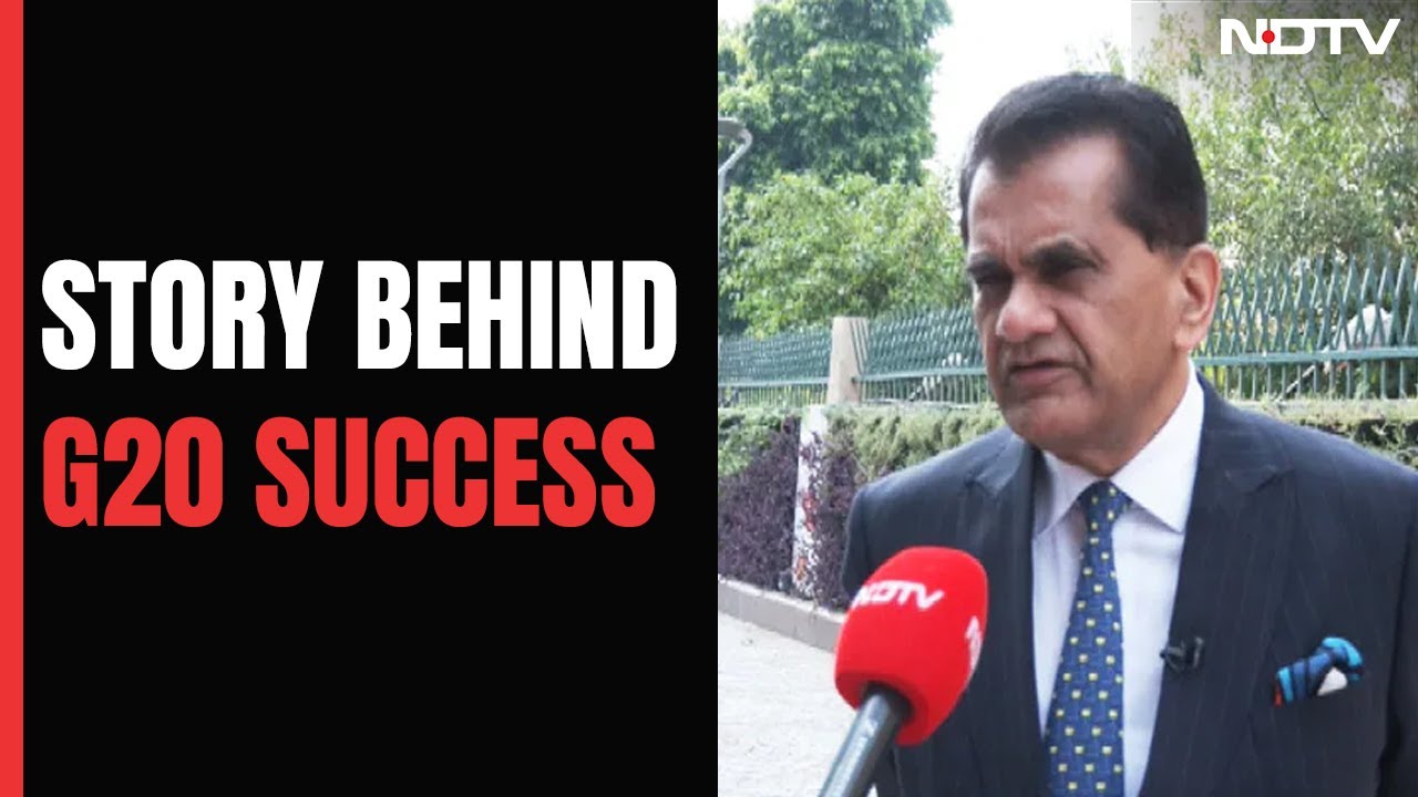 G20 Sherpa Amitabh Kant On G20: 