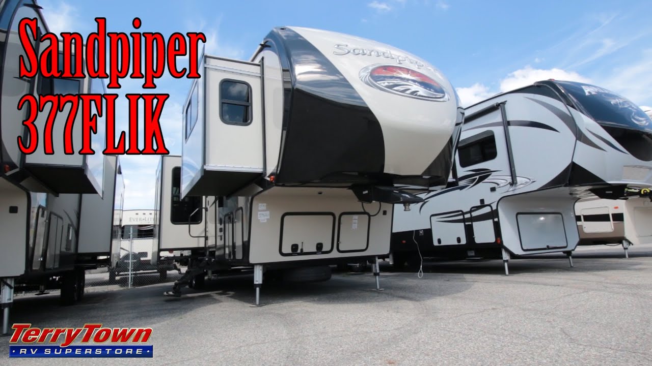 2017 Forest River Sandpiper 377FLIK Walkthrough