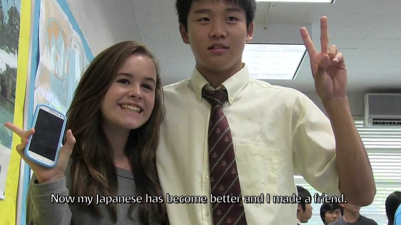 Students from Japan Visit Punahou (Punavision - March 2014)