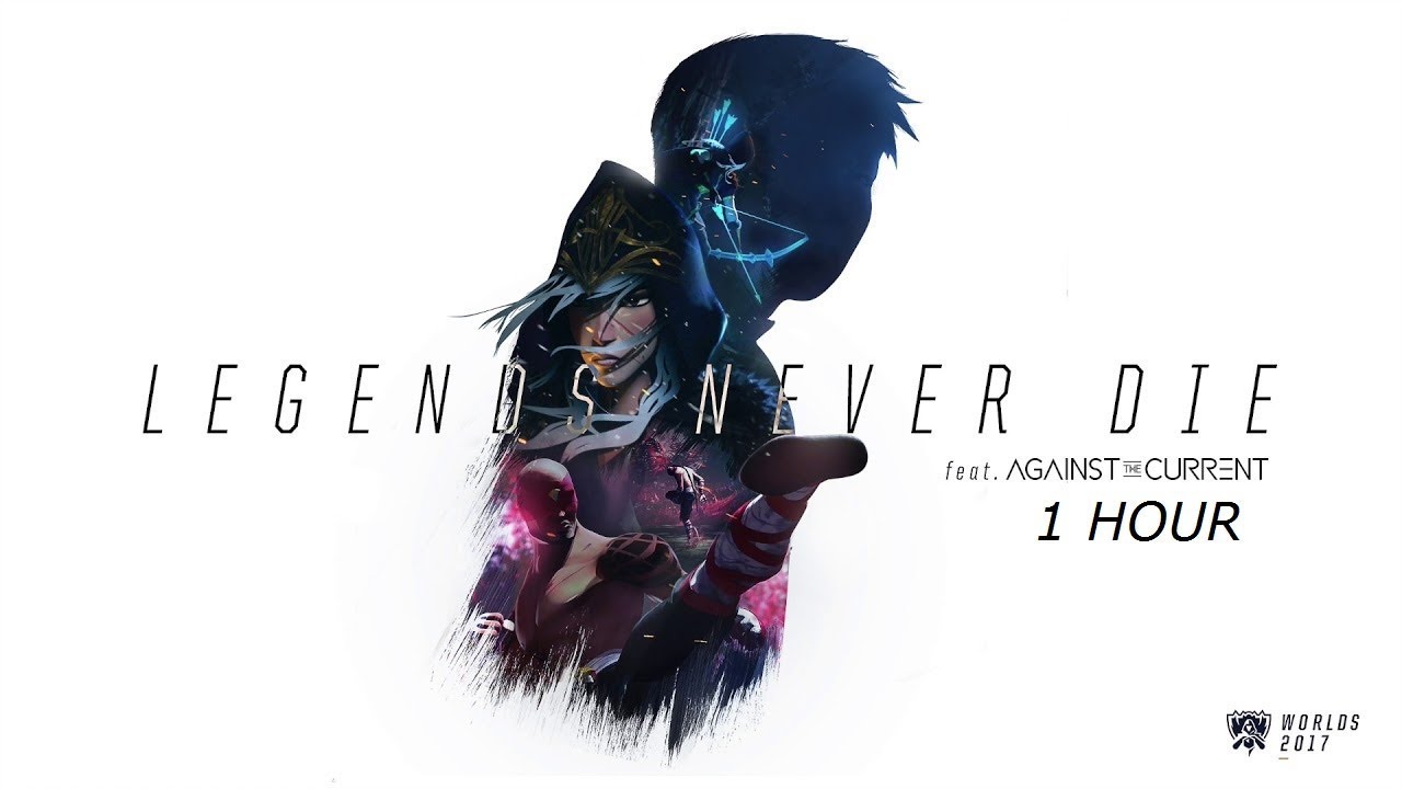 [1 Hour] - Legends Never Die (ft. Against The Current) [OFFICIAL AUDIO]