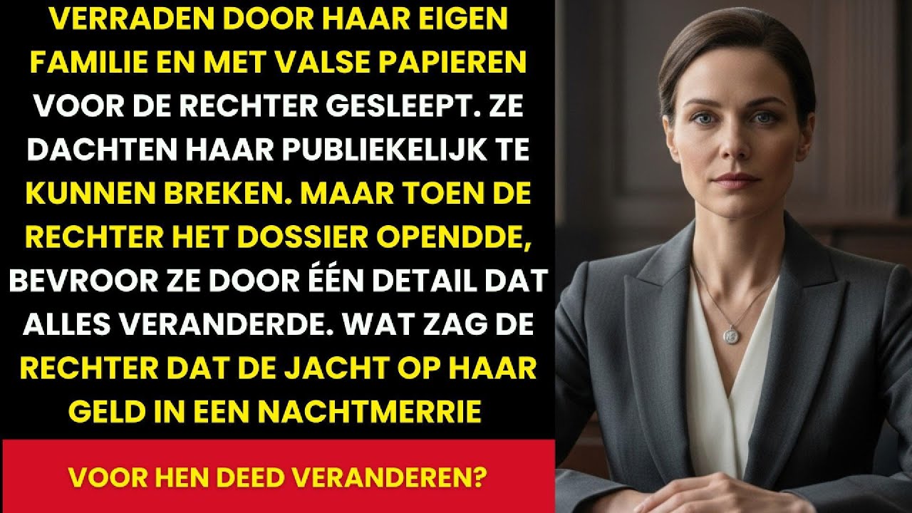 Mijn Familie Dreef Me Tot Een Faillissement, Maar Toen Zag De Rechter Mijn Saldo… |waargebeurd