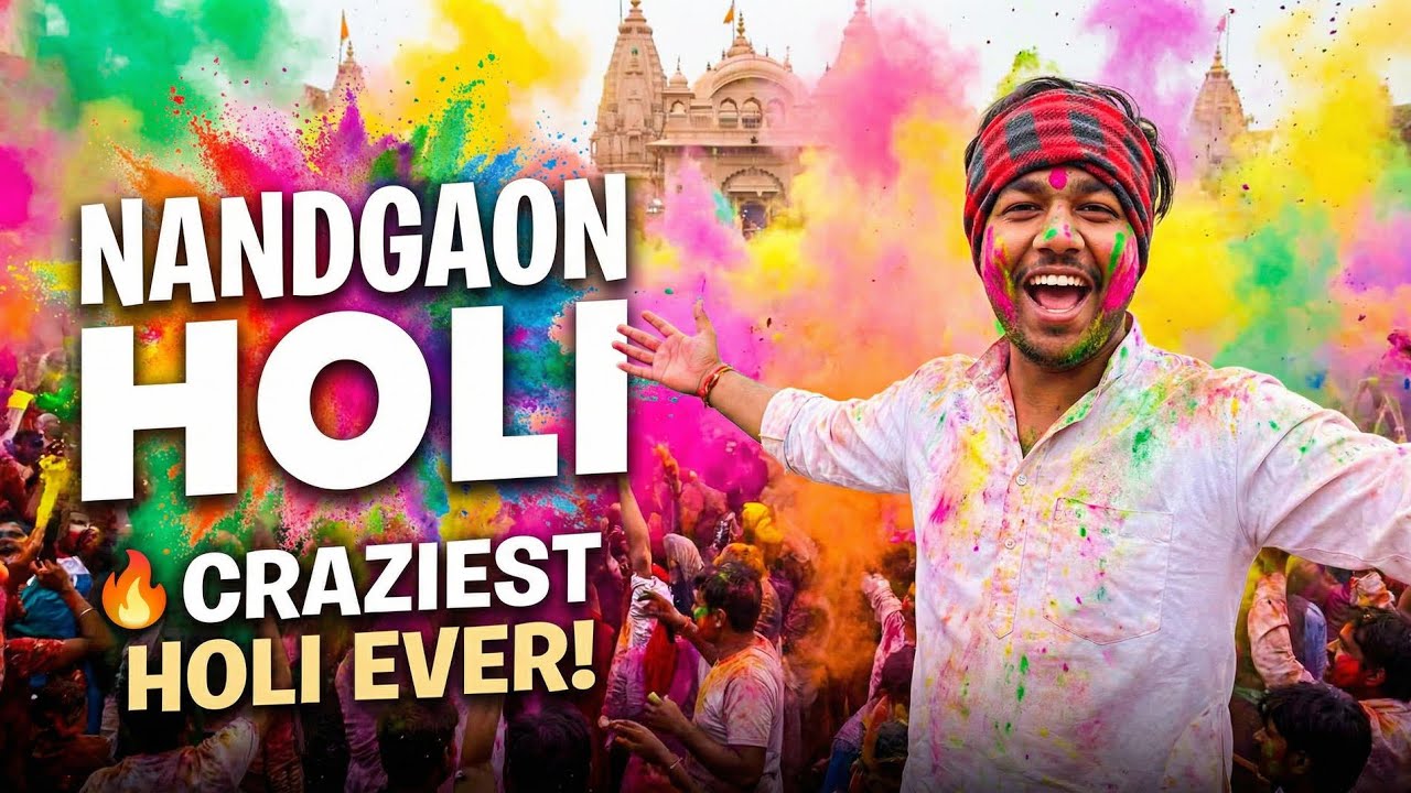 Nandgaon Holi ❤️😍| Nandgaon Holi Khelne Gaye 
