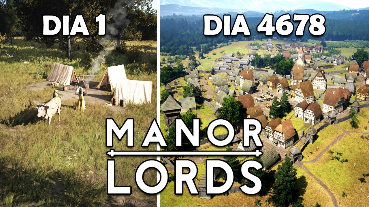 SOBREVIVÍ 5000 DÍAS en MANOR LORDS (PELÍCULA COMPLETA)