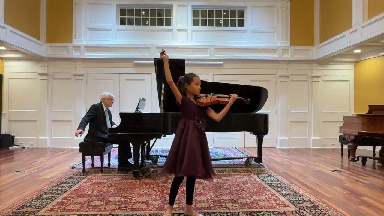 Shirley Lee Violin Recital | N. Paganini Sonata No.12 in E minor, opus 3 (11.14.2025)