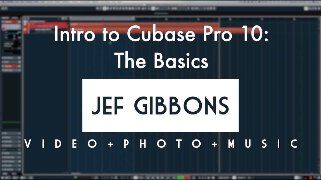 Intro to Cubase: The Basics!