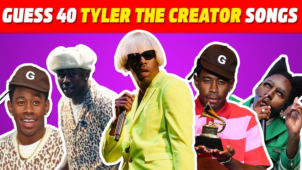 Guess 40 Tyler the creator songs in 3 seconds | Guess the song quiz | Tyler the creator Quiz 2025