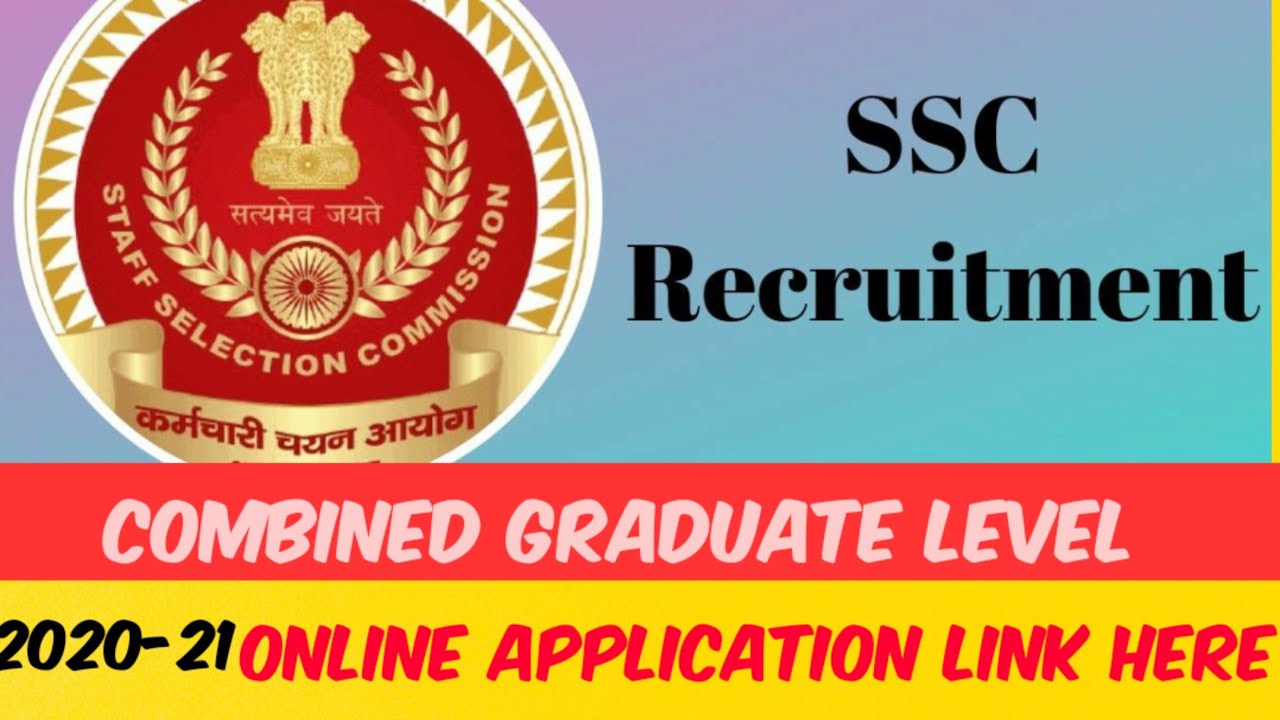 CGL 2020|| SSC CGL 2020|| Combined Graduate Level Examination 2020-21|| Central SSC graduate level||
