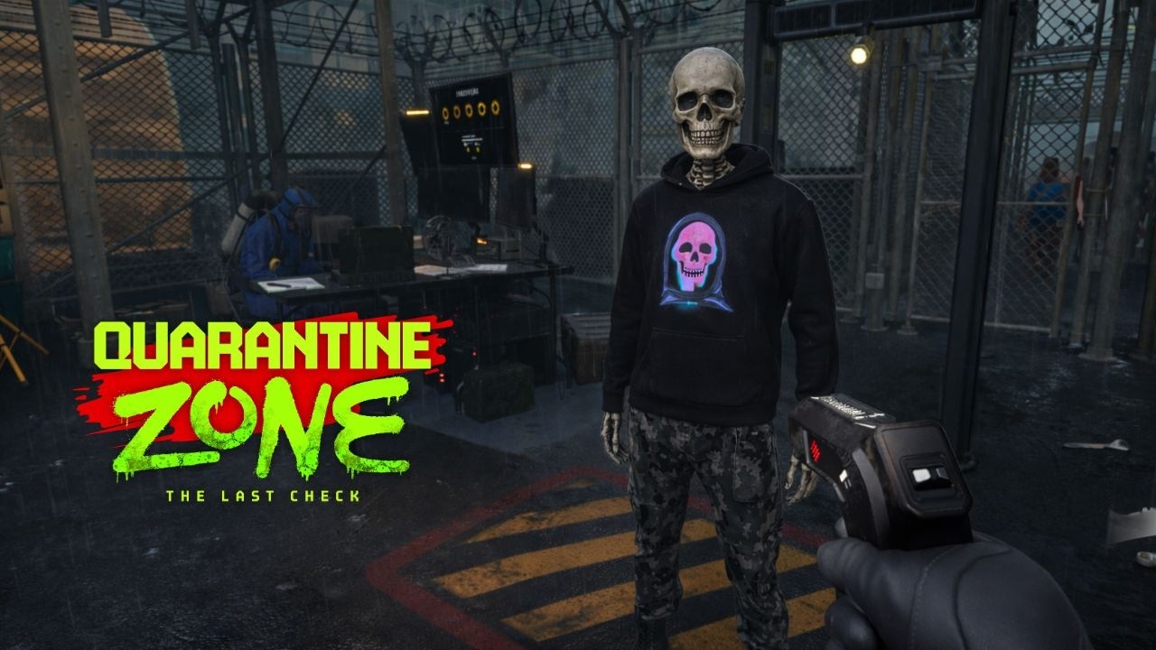 O Esqueleto Andando Entre Nós 💀 – Quarantine Zone: The Last Check
