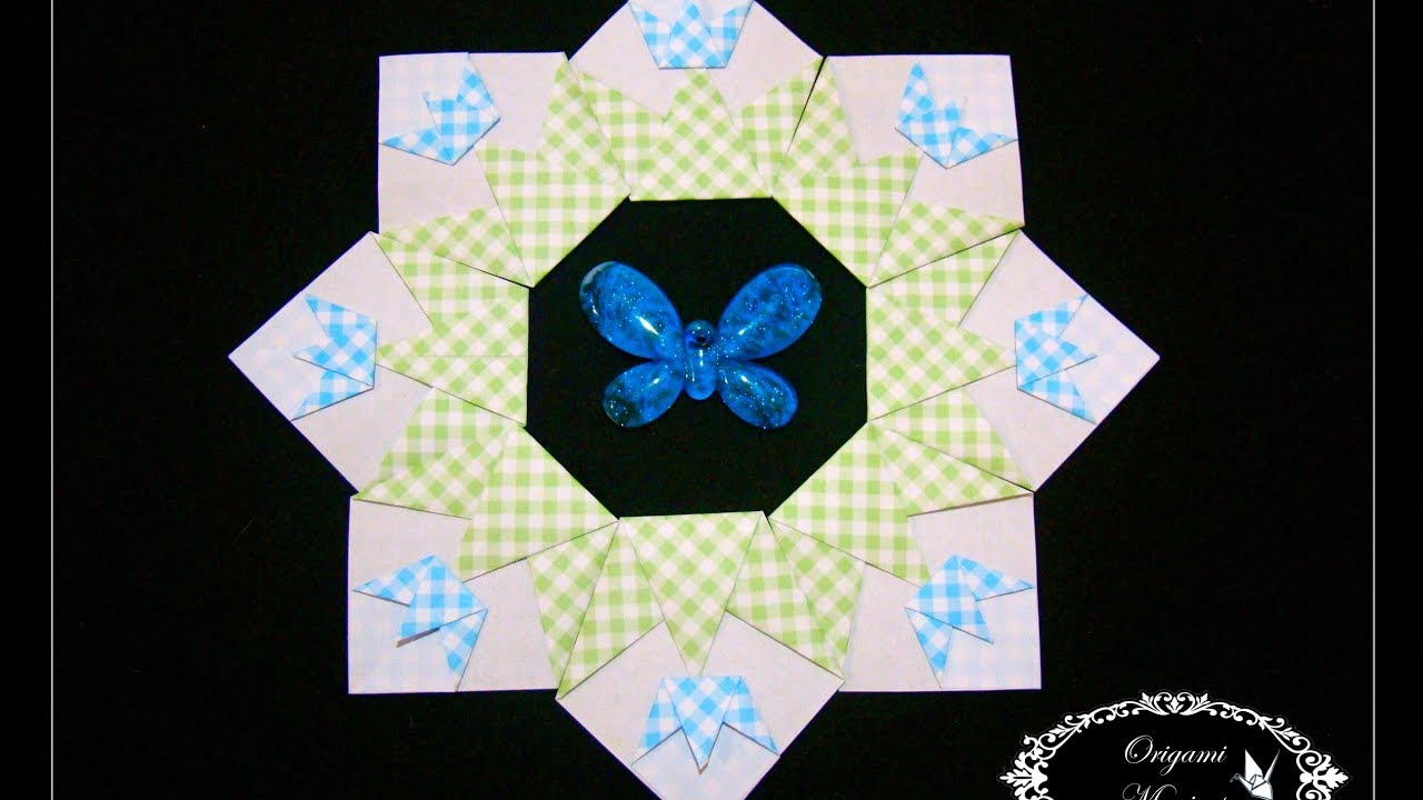 Origami Maniacs 260: Minimal Tulip Wreath