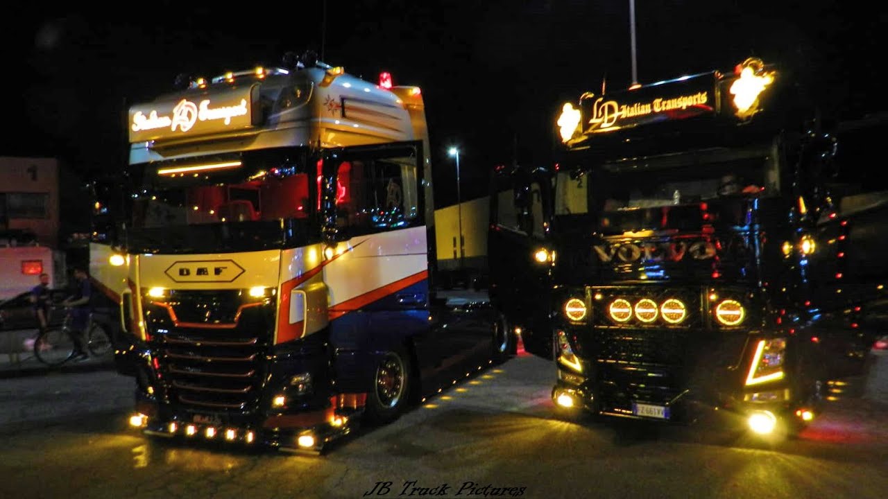 LD Italian Transports - Volvo FH4 & 2x DAF XF 106