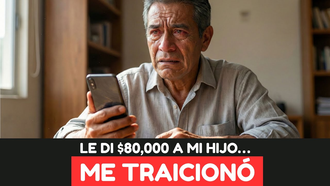 Mi hijo me pidió $80,000 para 