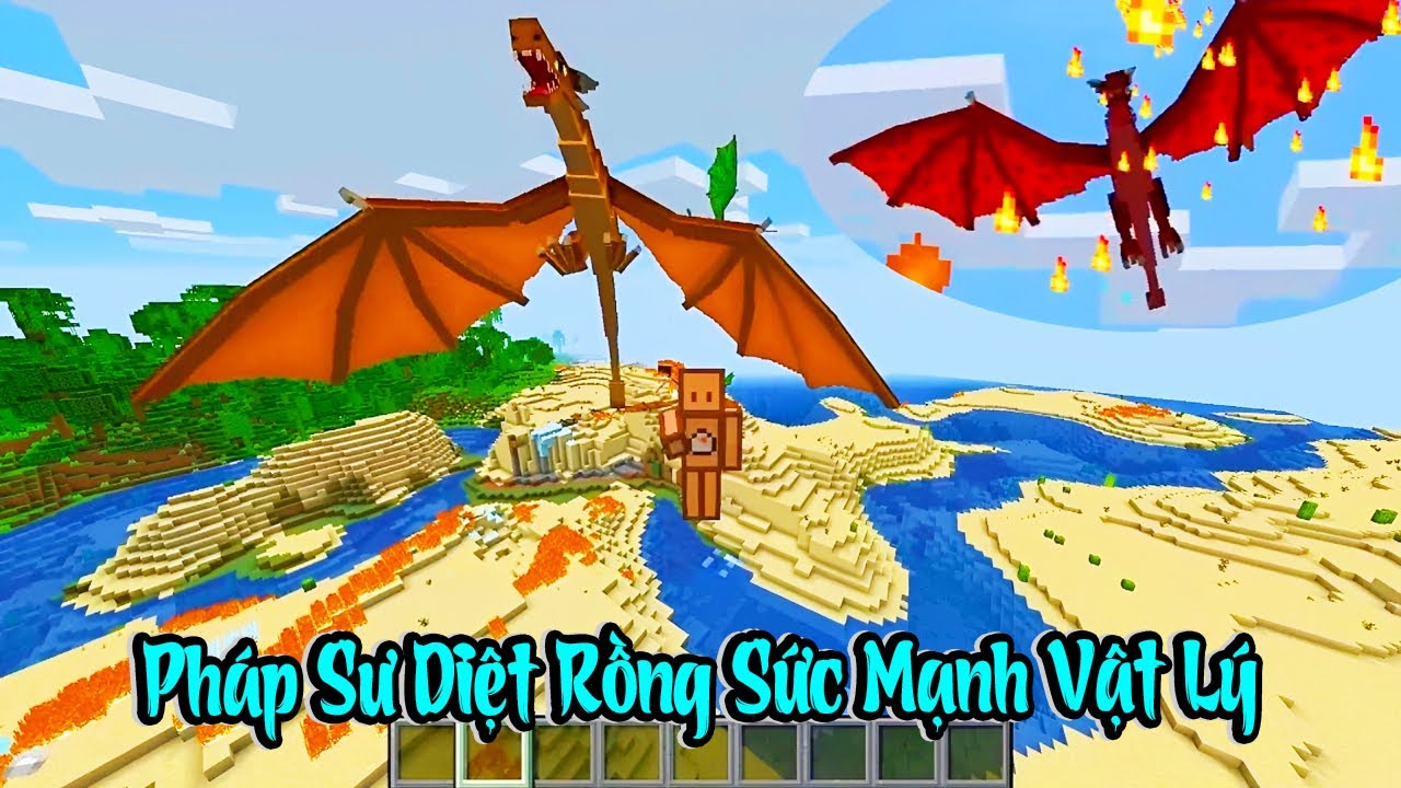 🕹️ Pháp Sư Diệt Rồng Sức Mạnh Vật Lý 🧙‍♂️🐉 #tiktok​​ #douyin​​ #minecraft #LongKaEntertainment