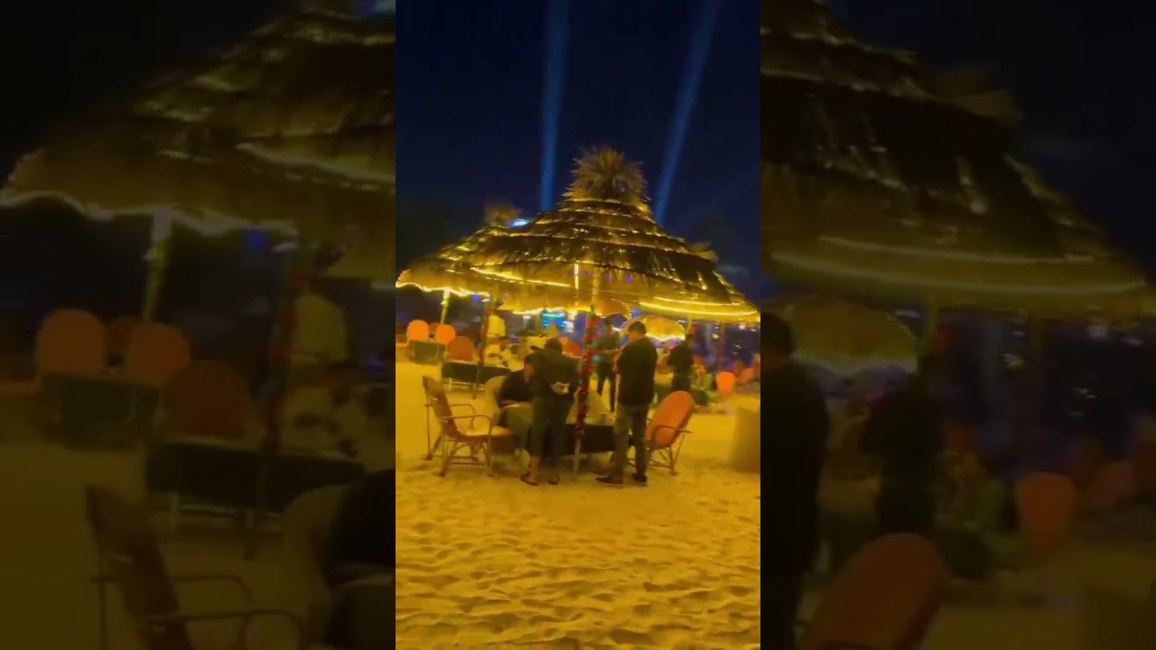 Goa beach party🥳🥳🥳