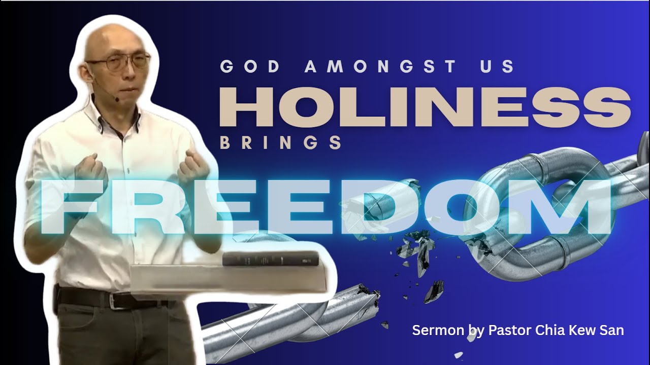 Holiness brings freedom as we choose to live according to God's love.