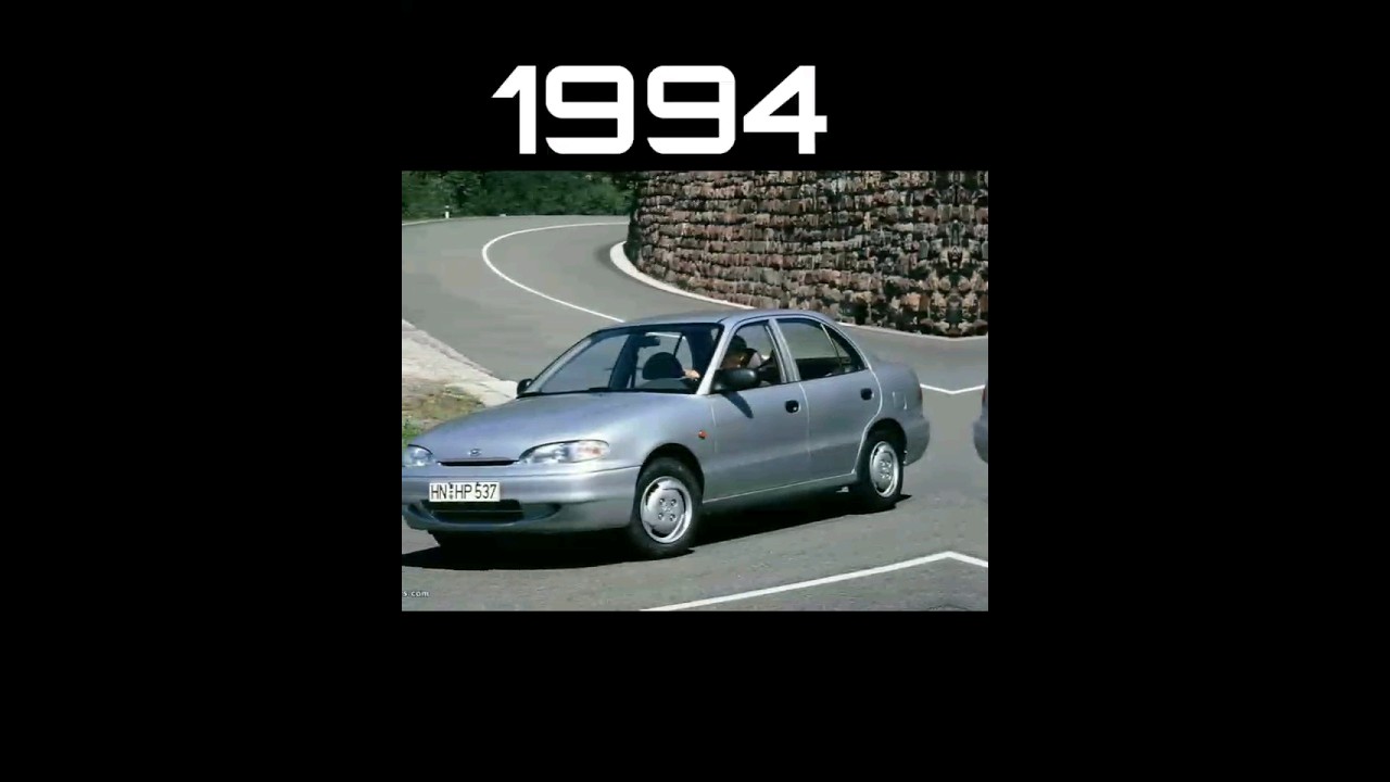 Evolution Of Hyundai Accent (1994-2023)#evolution #hyundai #accent #cars #2023 #shorts