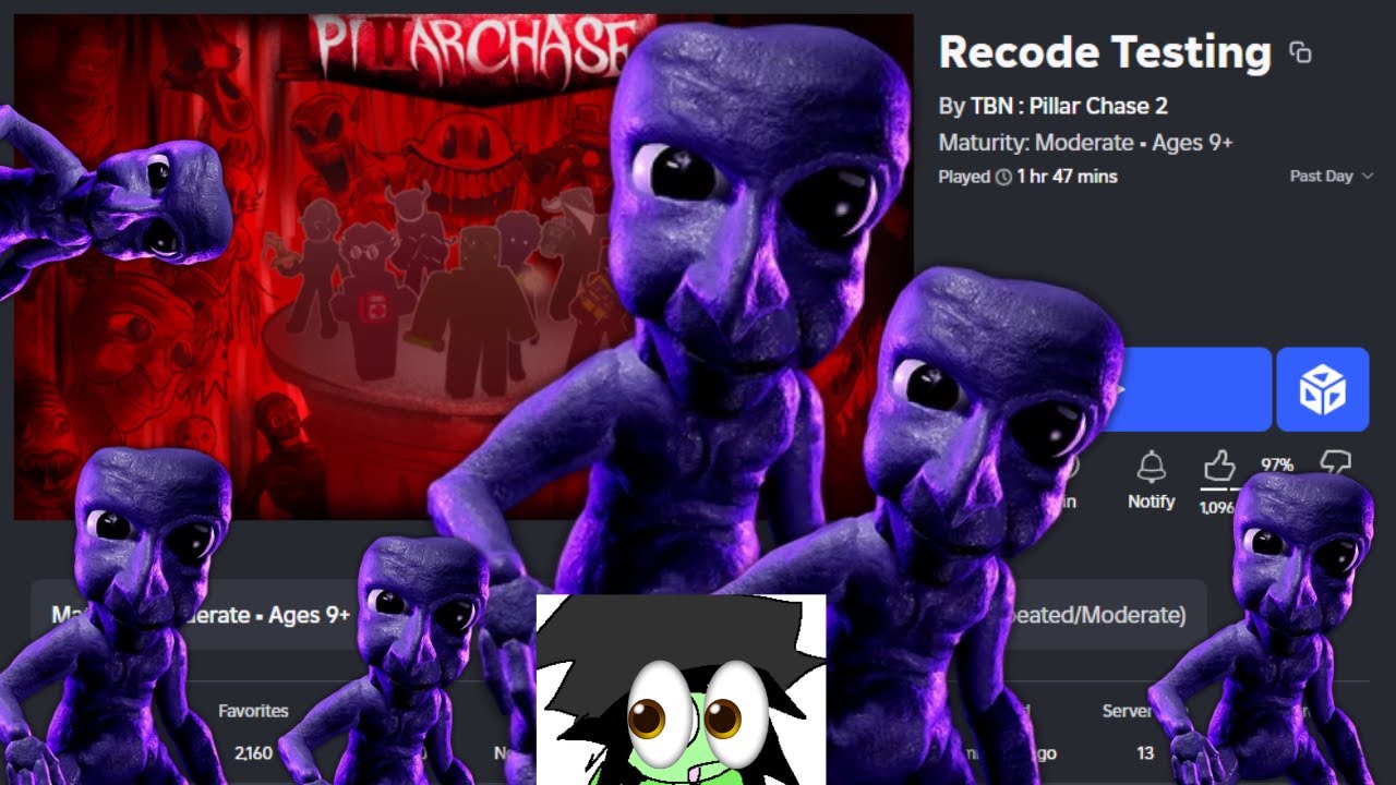 Ao Oni Infection is here! (Pillar chase 2 Recode)